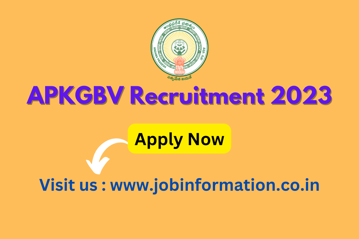 APKGBV Recruitment 2023 Apply Online for 1358 Posts, Salary, Age, Date, Selection Process and Direct Link