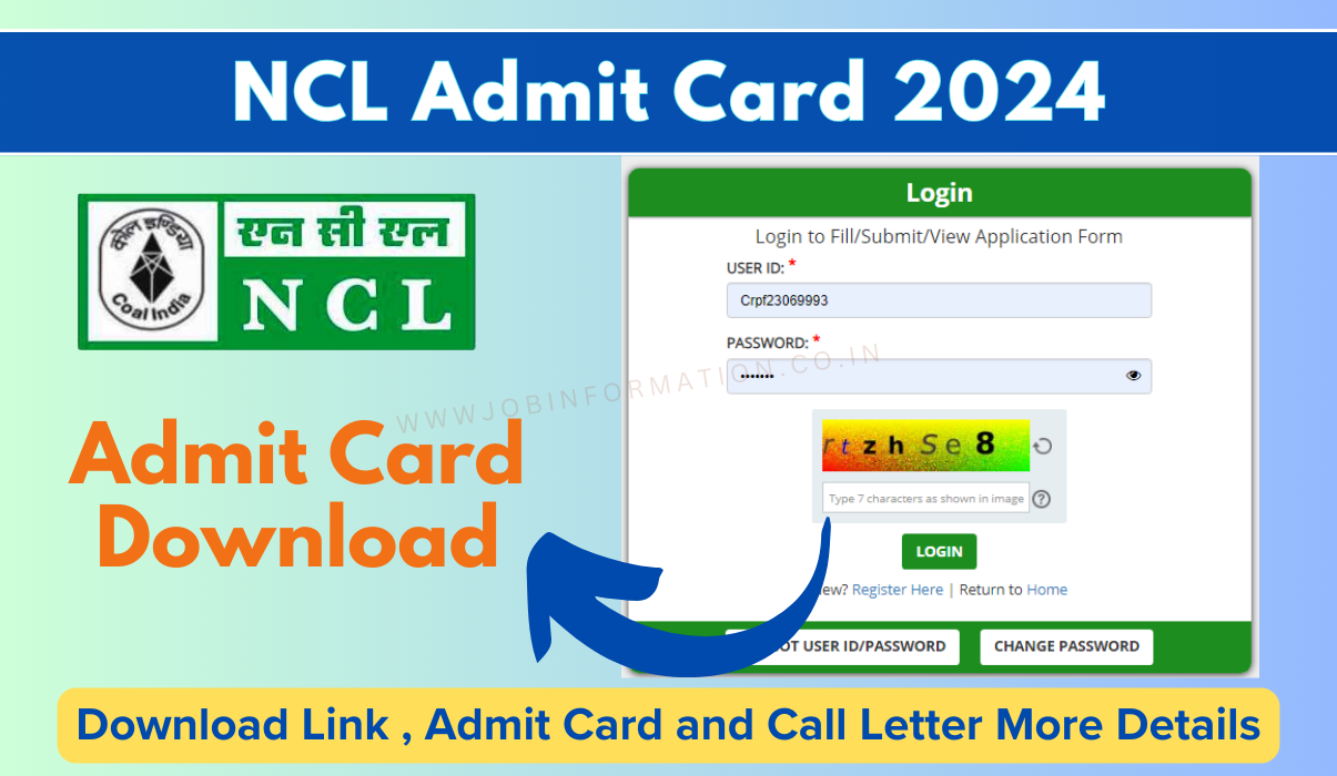 NCL Admit Card 2024: Download Exam Date Released, Foreman Call Letter Here at nclcil.in