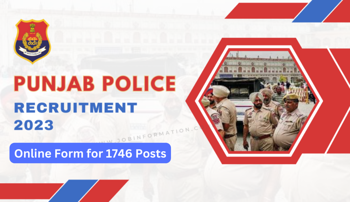 Punjab Police Recruitment 2024 PDF: Online Form for 1746 Constable Posts, Eligibility Check and How to Apply