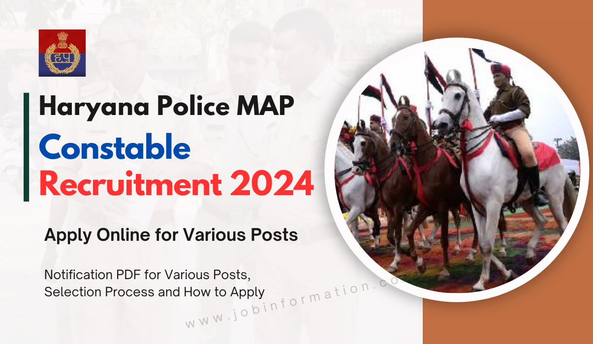 Haryana Police MAP Constable Recruitment 2024 Out: Apply Online for Various Posts, Selection Process and How to Apply