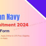 Indian Navy Apprentice Recruitment 2024-25 Out, Apply Online for 275 Post, Eligibility Check and How to Apply