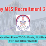 Army MES Recruitment 2025 Notice » Online Form, Post Check, Eligibility and More Details | मिलिट्री इंजीनियरिंग भर्ती 2025